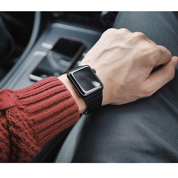 Rostfritt stålarmband för Apple Watch band 44mm 40mm iWatch band 42mm/38mm Fjäril Metallarmband Apple watch serie 5 4 3 se 6 rose gold 38mm or 40mm