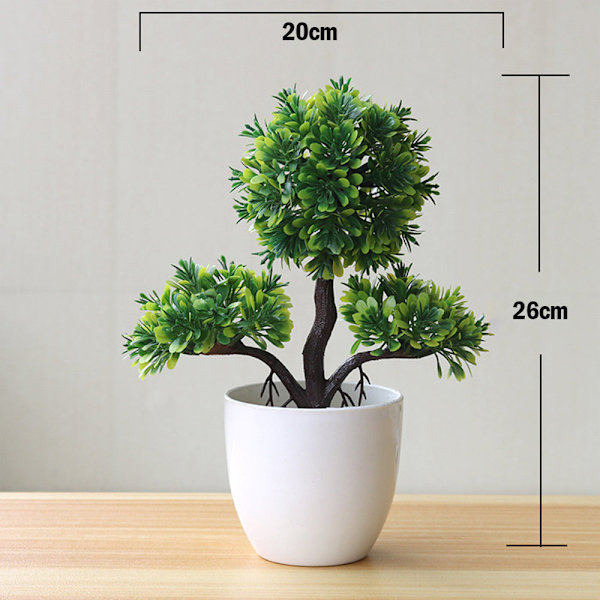 Keinotekoiset kasvit Bonsai pieni puu simulaatio ruukkukasvit tekokukat pöytä ruukku koristeet kodin sisustus hotellin puutarhakoriste 01