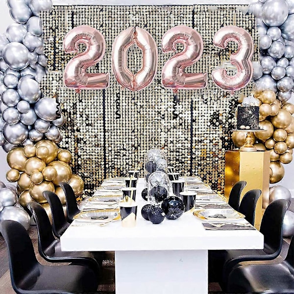 Ballongsiffror 2023 - 2023 Ballonger | Gott Nytt År Dekorationer 2023 | Seniordekorationer 2023 style3018 style3018