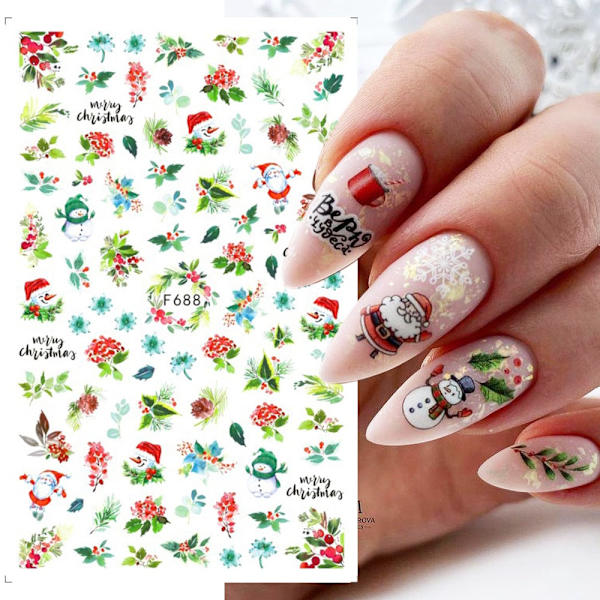 Söta Tecknade Dödskalle Nagelstickers Läskig Halloween Dekoration Spöke Fladdermus Ond Pumpa Sliders För Manikyr Blod Nageldekaler GLF886 F688