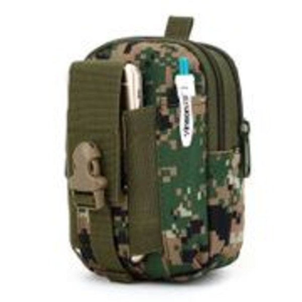 Holdbar udendørs nylon sport udendørs messenger taske Desert