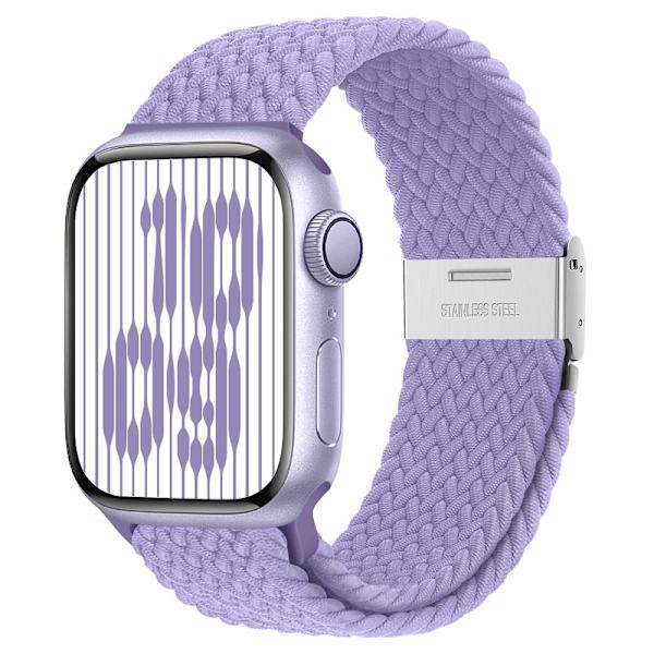 Urrem til Apple Watch iWatch 42/44/45/49mm Loop i lys lilla