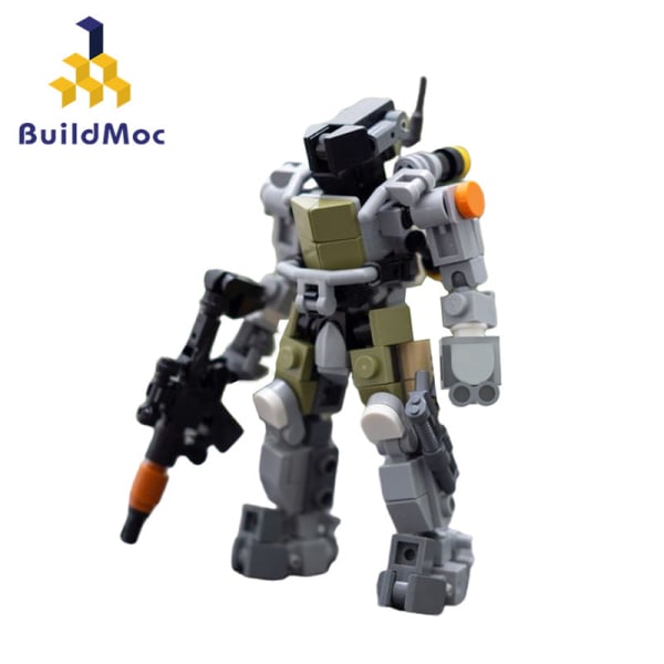 MOC-94380 Pojke Pedagogiska Byggklossar Present Mecha Set Montering Byggklossar Leksak Barn Present Default Title