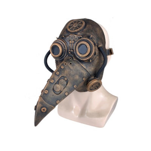 Plague Doctor Mask Steampunk Emulsion Bird Cosplay Masks Prop Mascarillas 17 Styles Costume Mascherine Protect Halloween style 13