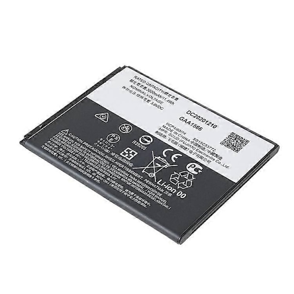 3.85V 3000mAh Akun vaihto (Koodi: KC40) Yhteensopiva Motorola Moto E6 Plus/E6s (2019) -puhelimille