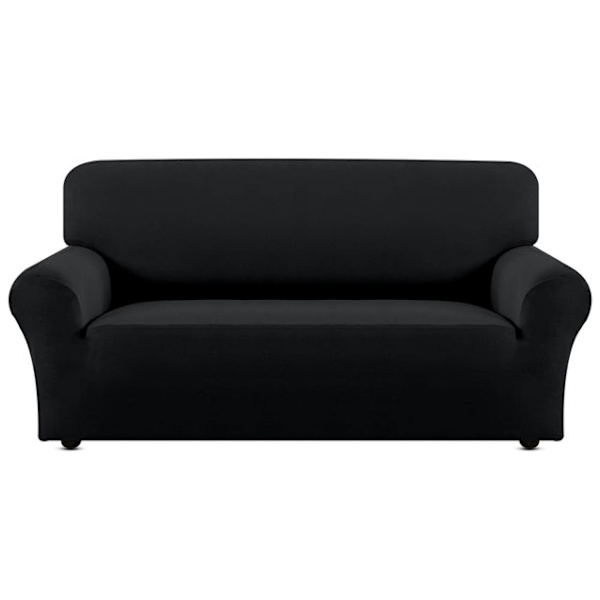 22 enfärgade färger funda soffa elastica 1 2 3 4 sits Soffa schäslong överdrag lounge black2 1seat ( 90-140cm )