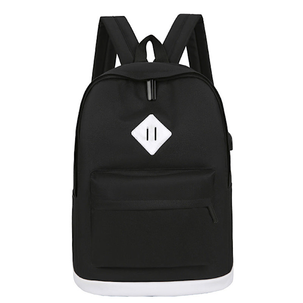 Kestävä Nylon-reppu urheiluun Light Grey 16in