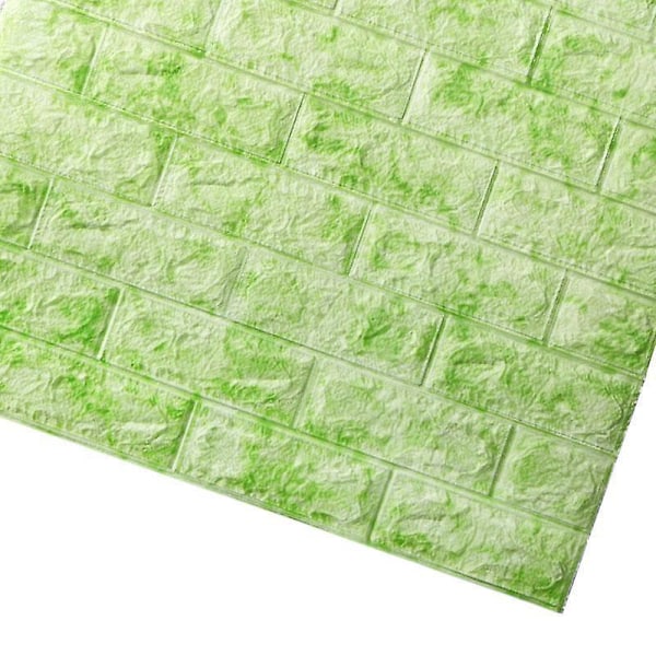 Vedenpitävä, 3D tiilikuvioinen tapetti LxK 70 x 7cm / D04-Marmori-Vihreä LxH 70 x 7cm / D04-Marble-Gree