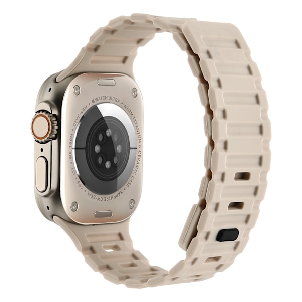 Klockarmband för Apple Watch iWatch 41/40/38mm Starlight