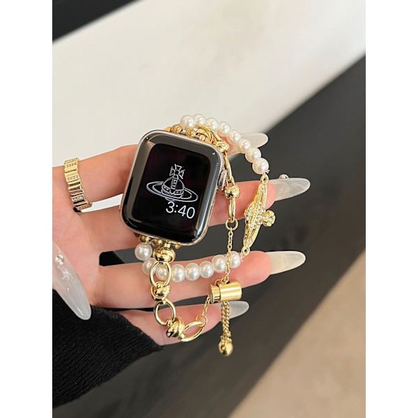 Klockarmband för Apple Watch iWatch 38/40/41 Guld