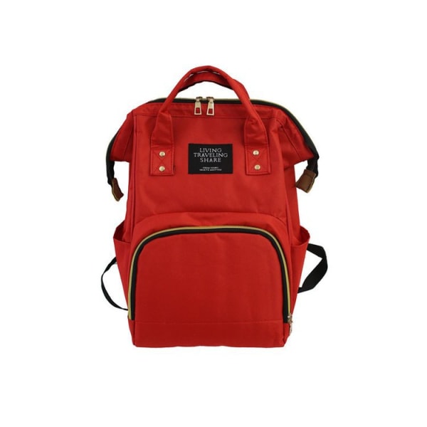 Swagger Väska Sport Polyamider och Nylon Ryggsäck för Resor Utomhus Red