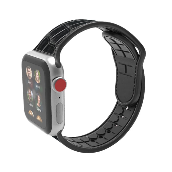 Watch i läder för Apple Watch Cowhide Black 38/40mm