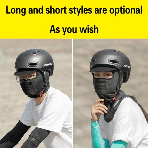 Balaclava Herrehue Vinter Dame Motorcykel Maske Varm Cykelhjelm Liner Huer Vindtæt Åndbar Vaskbar Udstyr Short Gray