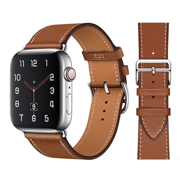 Klockarmband för Apple Watch iWatch S10 42MM Brun