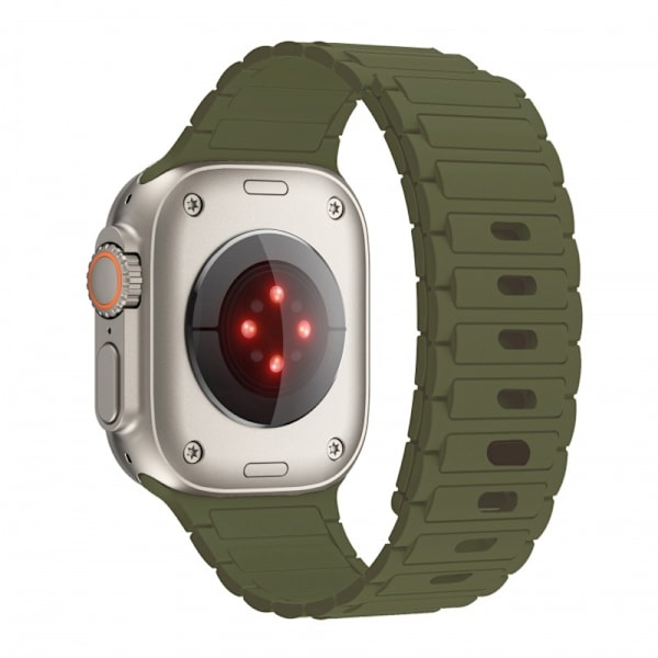 Klockarmband för Apple Watch iWatch 38/40/41/ s10 generation 42mm Armégrön