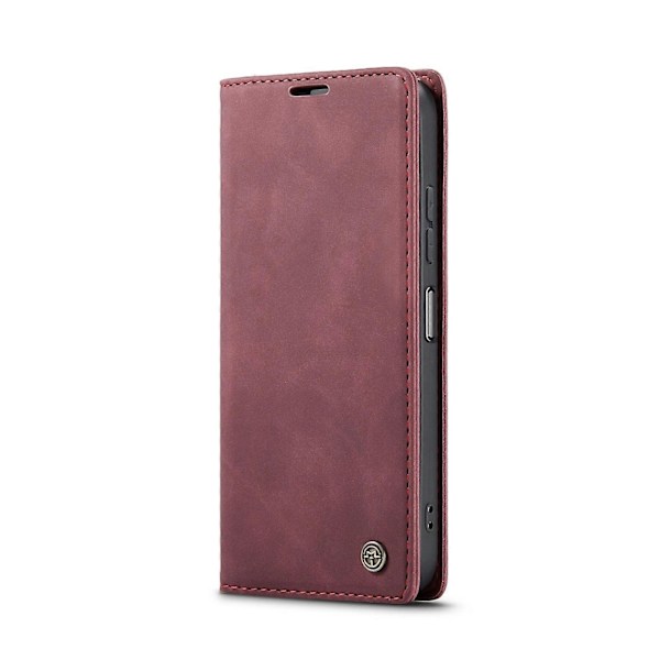 CaseMe 013 Multifunktionellt Horisontellt Flip Läder Telefonfodral Red For Samsung Galaxy A06
