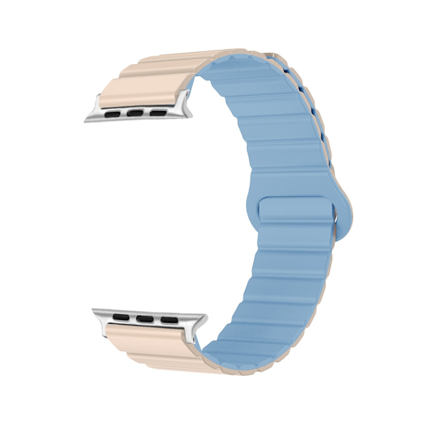 Klockarmband för Apple Watch iWatch 38-40-41mm Stjärnljus + Blå