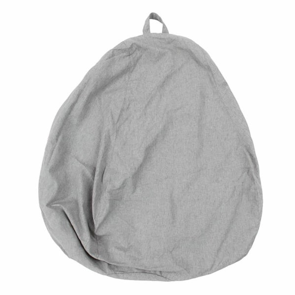 Lazy Sofa Cover Bean Bag Cover Soff Cover Stolöverdrag Cover Light grey 100*120cm