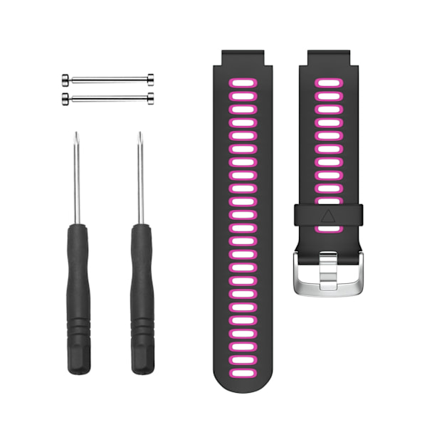 Klockarmband för Garmin Forerunner 735xt 620 630 Reddish black