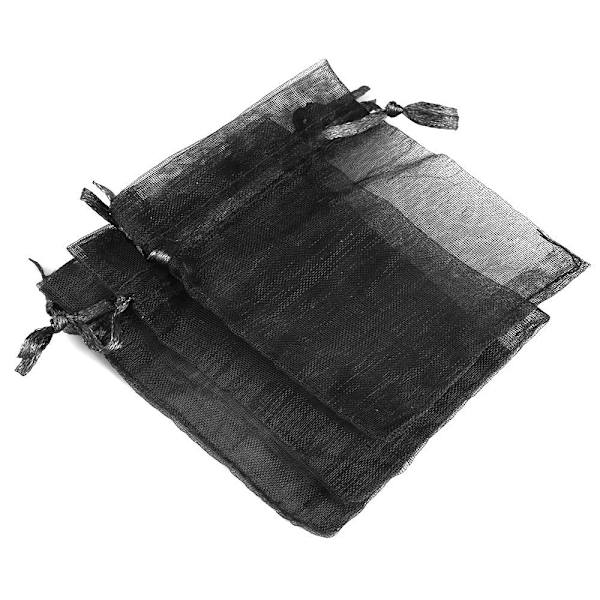 50 st/lot Organzapåsar för smycken 24 färger Dragskopåsar för bröllop Julgodis Presentpåsar Smyckesförpackning Siam 7x9cm