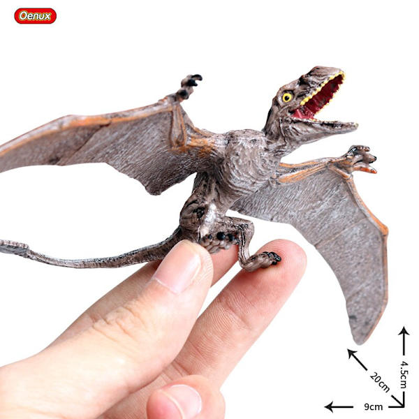 Oenux Mini Jurassic Stegosaurus Saichania Kiinteä PVC Dinosaurusten Maailma Eläinmalli Toimintahahmot Keräilylelu Lapsille dinosaur model33