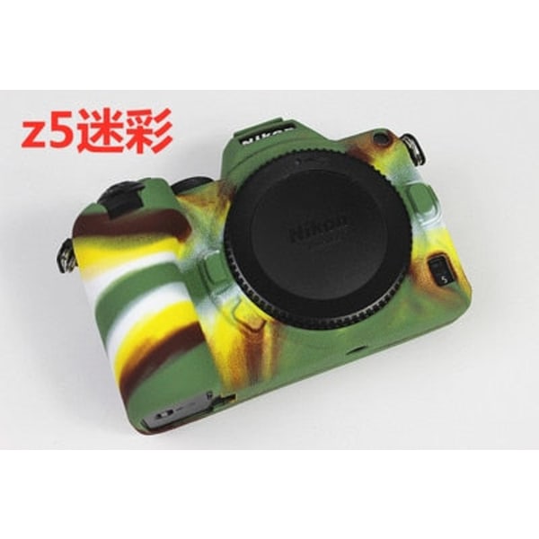 Högkvalitativt mjukt silikongummiskyddande fodral för NIKON Z5 Z6 Z7 Z50 Z62 Z72 z7ii z6ii kameraväska skydd Z50   silicone5