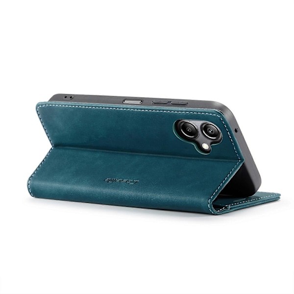 CaseMe 013 Multifunktionellt Horisontellt Flip Läder Telefonfodral Blue For Samsung Galaxy A06