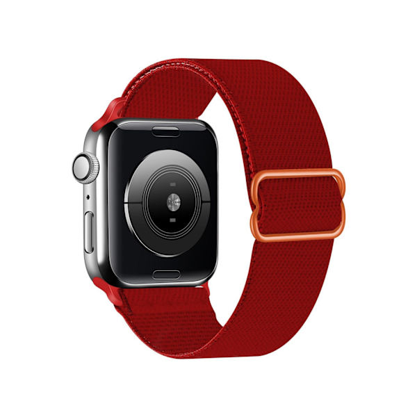 Klockarmband för Apple Watch iWatch 42/44/45/49MM mörkröd