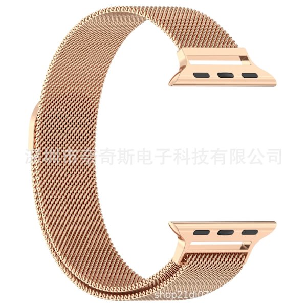 Klockarmband för Apple Watch iWatch 38/40/41mm Roséguld Regular