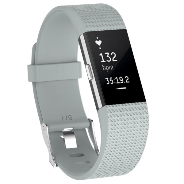 Armband Armrem Smart Klockarmband Mjukt Klockarmband Ersättning Smartwatch Armband För Fitbit Charge 2 Red L