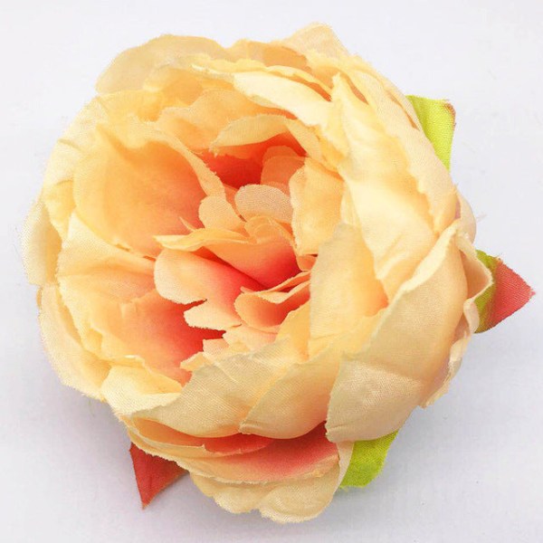 50 stk./parti 10 cm pæonblomsthoved kunstig blomst til bryllupsfest boligindretning DIY falske blomster væg guirlande KY138 Color 5
