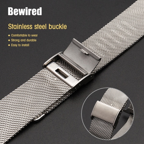 Slankt urrem til Apple Watch SE 6/5/4 40MM 44MM metalarmbåndsløkke til iWatch Series 3/2/1 38MM 40MM armbånd Colorful for 38MM and 40MM