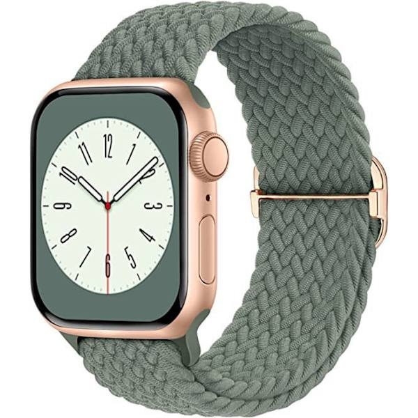 Kellon ranneke Apple Watch iWatch 42/44/45/49mm Kaktuksen vihreä