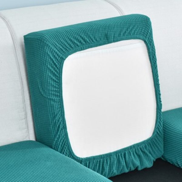 Enfärgad Tjock Elastisk Soffsittsdyna Skydd Barn Överdrag Sofföverdrag Tvättbart Avtagbart Sofföverdrag 1 st 13 XXXXL