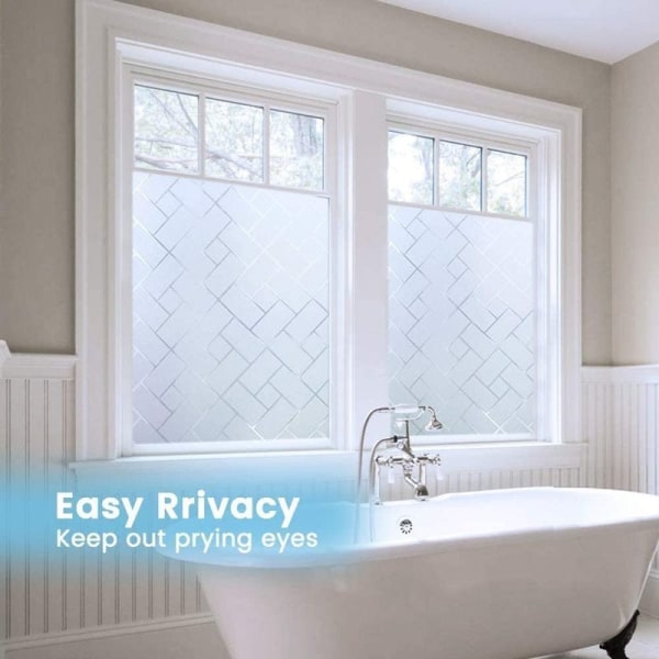 Ikkunatarra Lasitarra Näkösuoja Uusi PET Sähköstaattinen Lasipaikka Ikkunakalvo Itseliimautuva Himmeä window shade 30 cm x 300 cm