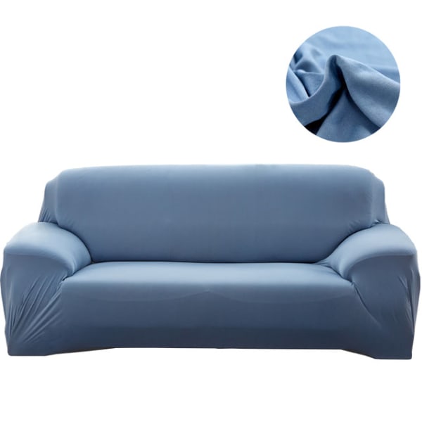 Enkelt sofabetræk til stue, strækbart materiale, beskyttelse til kæledyr og børn, fuldt indpakket slipcovers sofabetræk colour18 1-seater 90-140cm