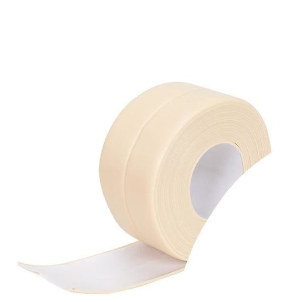 Vaaleankeltainen itseliimautuva tapetti, lattia, vinyyli, vedenpitävät reunukset
