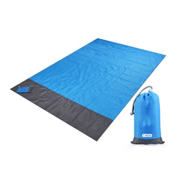 200x210cm Tasku Piknik Vedenpitävä Hiekkaranta Matto Ulkoilu Retkeily Taitettava Huopa Piknik Telttapeite Vuodevaatteet Red 200 x 210cm