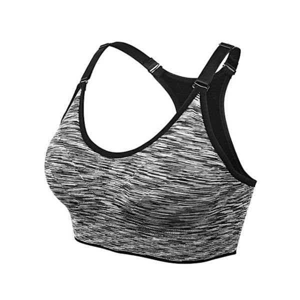 Joogaliivit Naiset Langattomat Säädettävät Fitness Toppi Urheiluliivit Black M