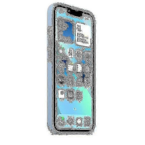 Silikonikuori MagSafella iPhone 13 -puhelimelle Blue Fog