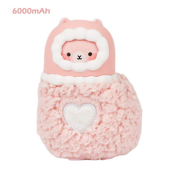 Mini Söpö Käsienlämmitin Talvilämmitin Käsienlämmitin Ladattava USB-virtapankki Lataus Kannettava Kätevä Lämmittävä Calentador tytöille Dpink4000mah