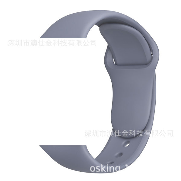 Kellon ranneke Apple Watch iWatch 38/40/41/42 S10 M/L Laventeli Harmaa