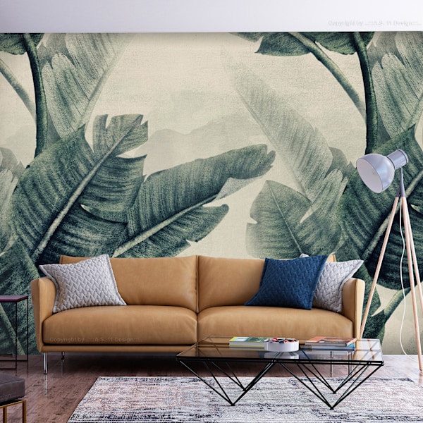 Väggmålning - Magiska Växter - Första Varianten 100x70 cm 100x70 cm