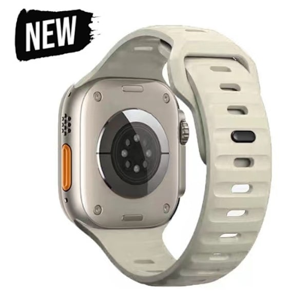Urrem til Apple Watch iWatch 38/40/41/42MM S10 universal beige
