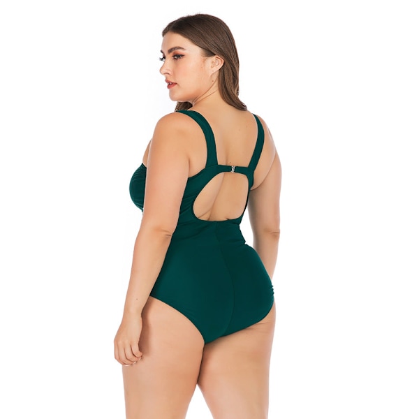 Siamesisk Plus Size Baddräkt Bikini Sexig Bikini Dam Baddräkt Black Zebra S