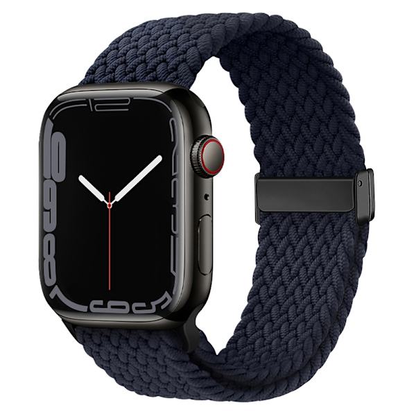 Klockarmband för Apple Watch iWatch 38/40/41mm Kolgrå