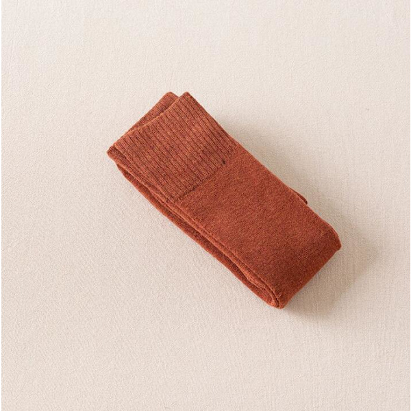 Mote Tykke Lårhøye Sokker Kvinner Solid Lange Strømper Varme Ull Høye Knesokker Femme Benstøvler Calcetines Medias coffee One Size