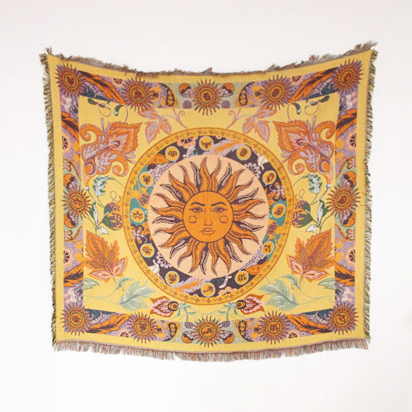 Fritidsfiltar Matta Dekoration Solfilt Matta Soffa Fritidsmatta Enkel Tapestry Sofffilt Överkast XT426-1 130X150CM