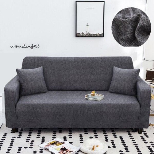 Joustavat narukuvioiset sohvanpäälliset olohuoneeseen, venyvät kulmasohvan päälliset 1/2/3/4-istuttavalle sohvalle color 13 3-seater 190-230cm