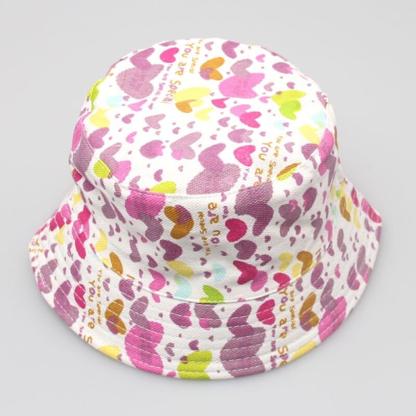 Sommar Baby Solhatt Barn Utomhus Anti UV-skydd Strandkepsar Barn Pojke Flicka Simning Fiskarhatt i 2-6 år as pictures11 for 2-6 years